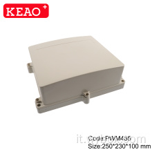 Custodia in plastica elettrica PWM435 con scatola di giunzione per porta con terminali Scatola in plastica impermeabile di qualità cinese IP65